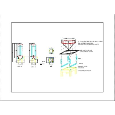 Silos de almacenamiento de granos basicos