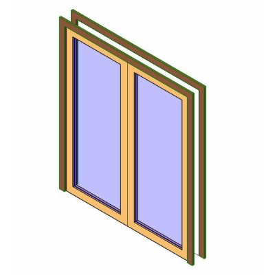 Puerta 2 hojas