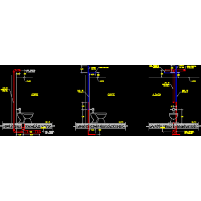 Trampa de grasa en autocad