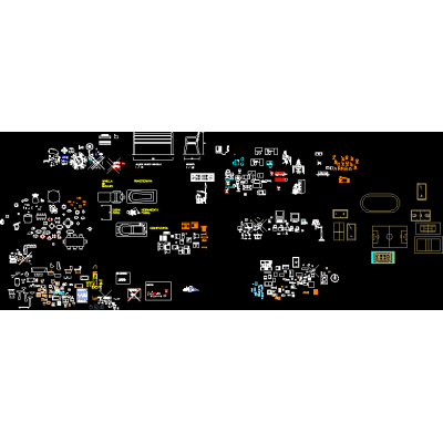 Bloques de autocad varios