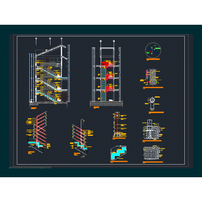 Detalles constructivos de Escaleras