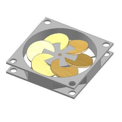 Extractor de aire 3d