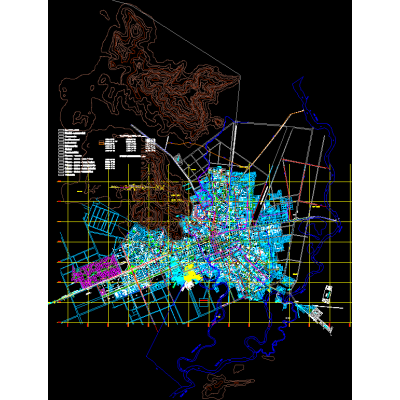 Plano catastral ciudad de juliaca