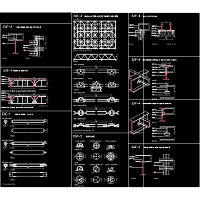 Detalles de estructuras metalicas