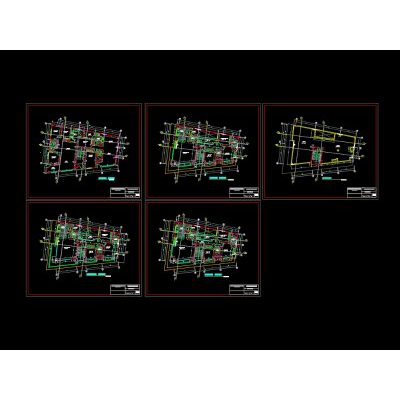 Plano Completo de Vivienda Multifamiliar
