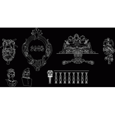 Ornamentacion teatro macedonio alcala oaxaca 2d