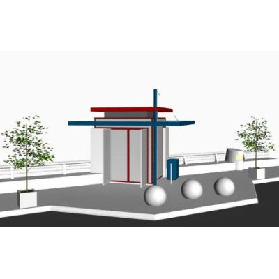 Equipamiento urbano costero 3ds