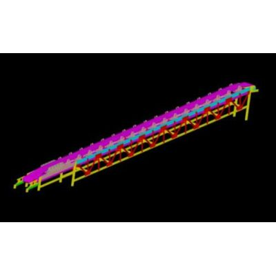 Transportadora de banda 3d
