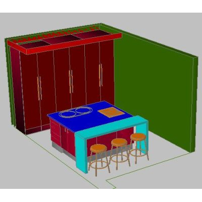 Cocina cubo
