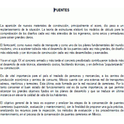 Innovacion en Puentes Modernos