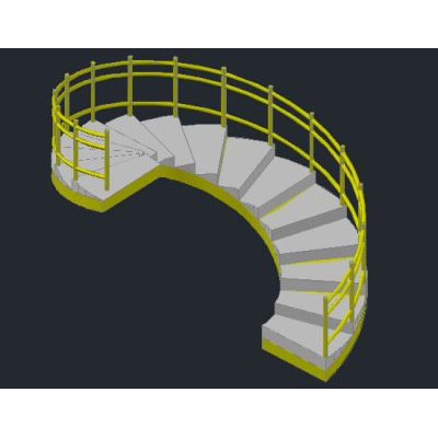 Escalera 3d