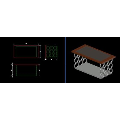 Diseno de mesa 3d