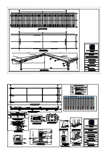 Warehouse structural plan