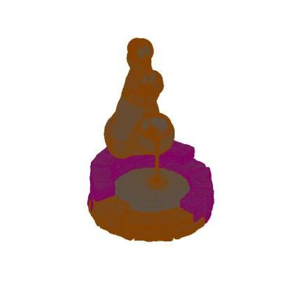 Fuente colonial 3d