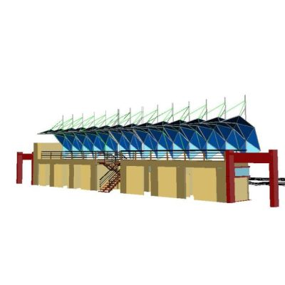 Cobertura 3d - tribuna 3d