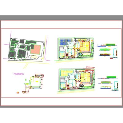 Proyecto de Galpon Industrial Especificaciones y Cortes