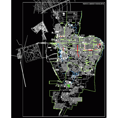 Plano de nuevo laredo - mexico