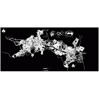 Carta urbana zacatecas; mexico