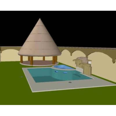 Alberca 3d