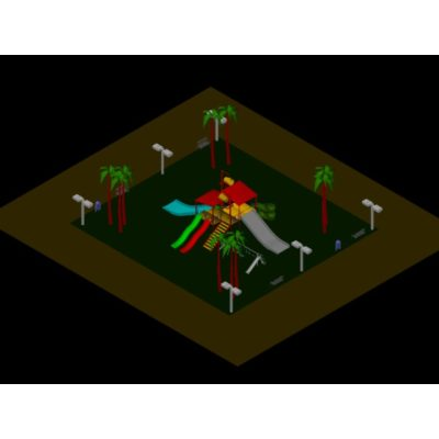 Parque infantil 3d