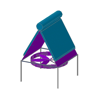 Aerocondensador 3d