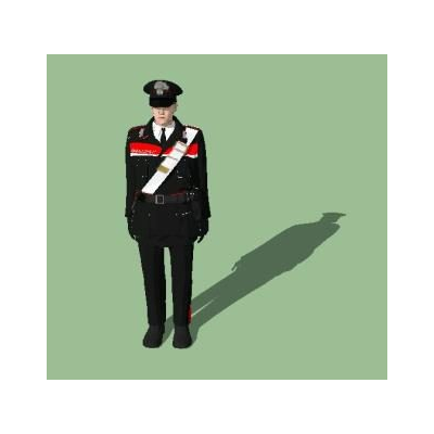 Oficial de Policia en 3D
