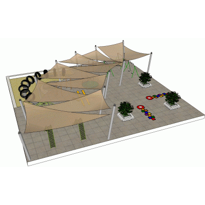 Area de juegos infantiles