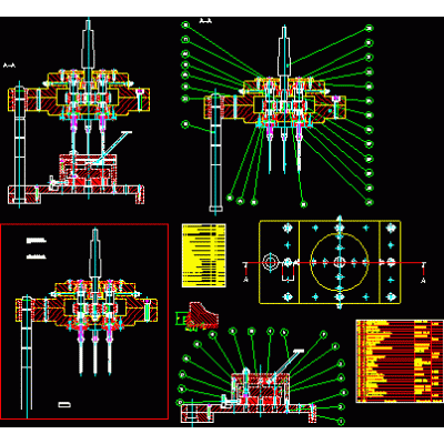 Taladro multiple