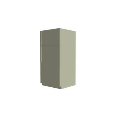 fridge with freezer 3d