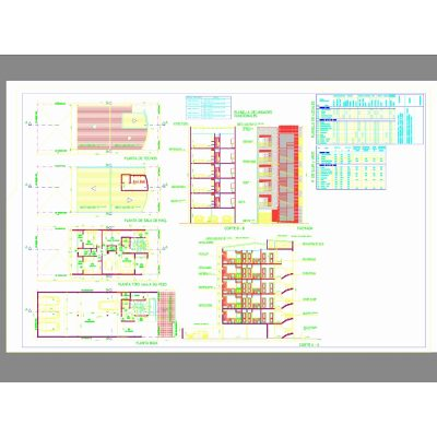 Proyecto edificio 5 pisos