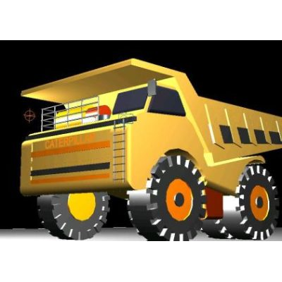 Camion minero 3d