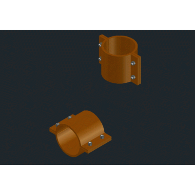 Abrazaderas 3d