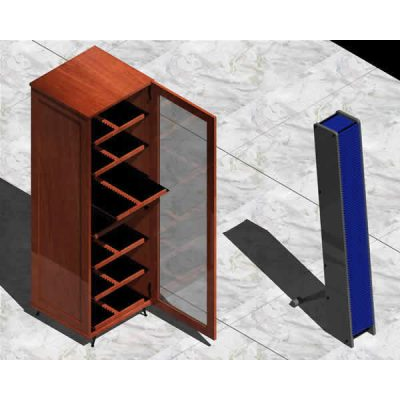 Elegante Archivador de Madera