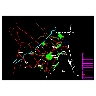 Mapa de mar menor; murcia