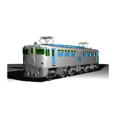Tren en 3d