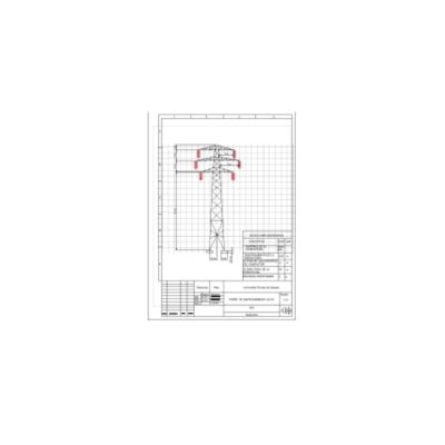 123kv tower for electrical subtransmission
