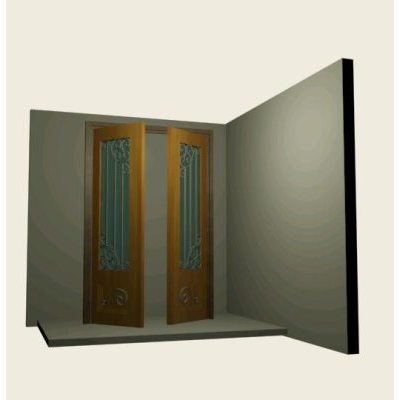 Elegancia en Doble Puerta de Hierro