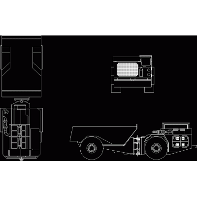 Camion ug para mineria subeterranea