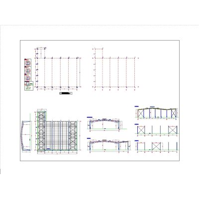 Estructura nave industrial