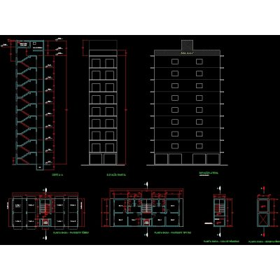 Edificio residencial 8 pisos