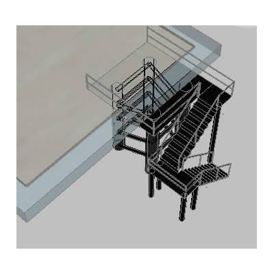 Escalera 3d