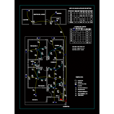Plano electrico vivienda