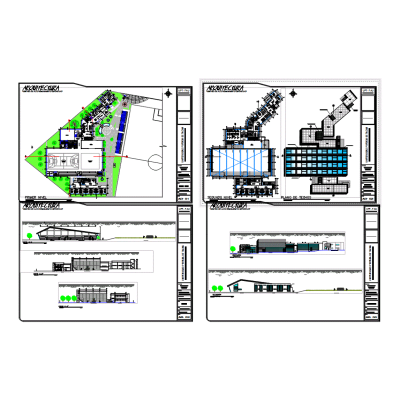 Anteproyecto centro de alto rendimiento
