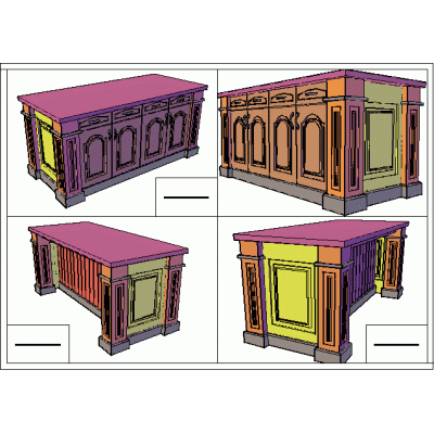 Wooden Kitchen Islands