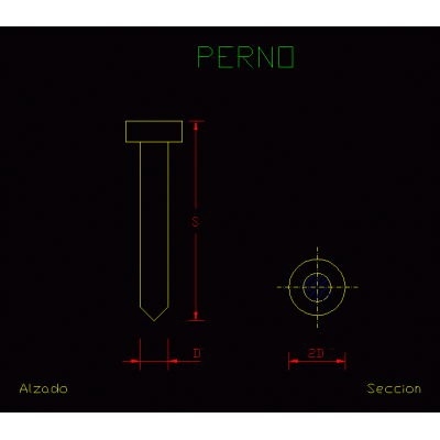 Tornillo 2d