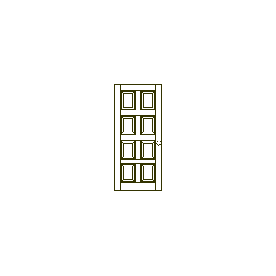 Puerta de 8 tableros