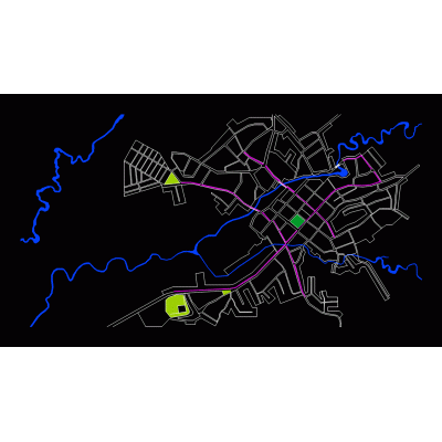 Mapa Urbano de Villanueva