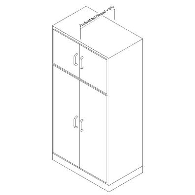 Modular Wardrobe 4 Doors