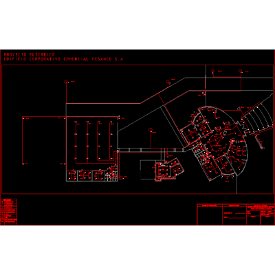 Proyecto electrico de alumbrado edificio