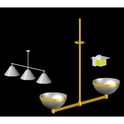 Unidades de luz 3d
